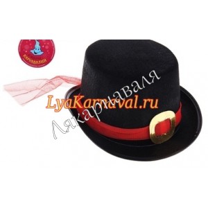 цилиндр с красной лентой